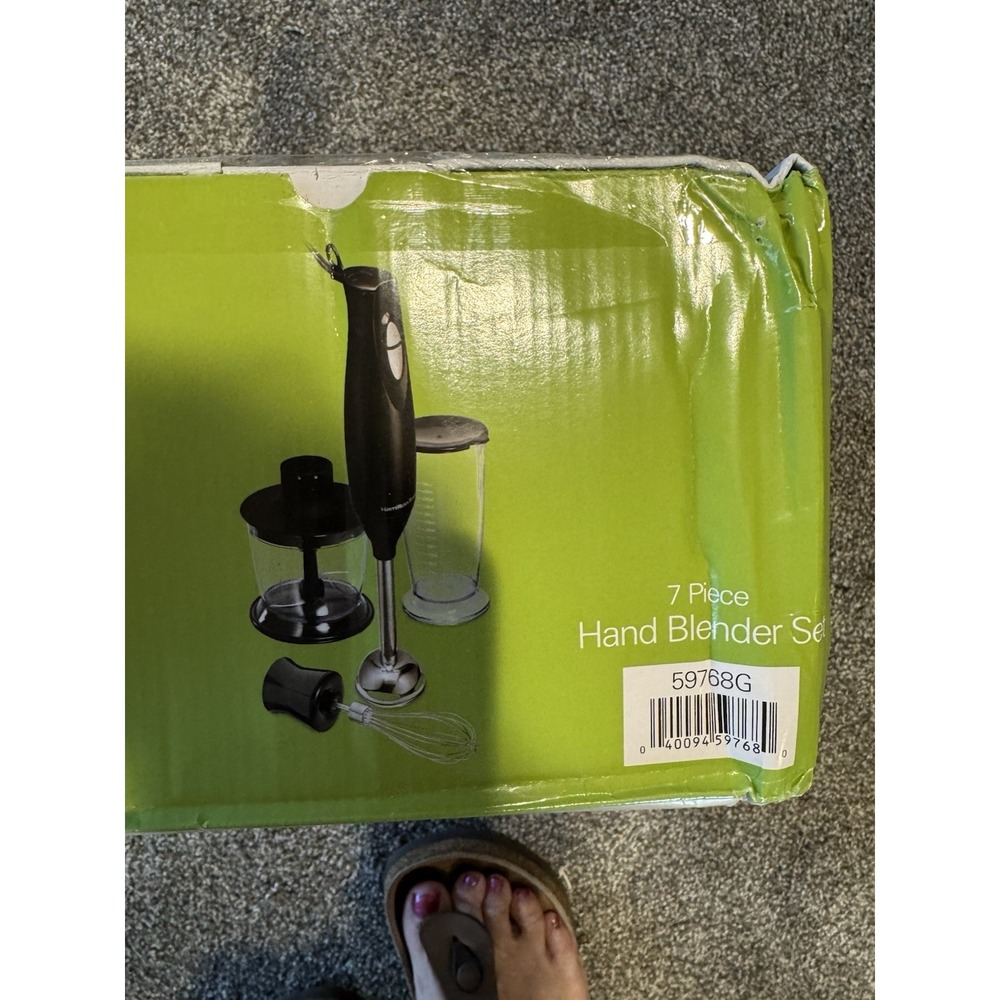 Hamilton Beach 59768G 7-Piece Hand Blender Set 225W Electric Black - Picture 6 of 8